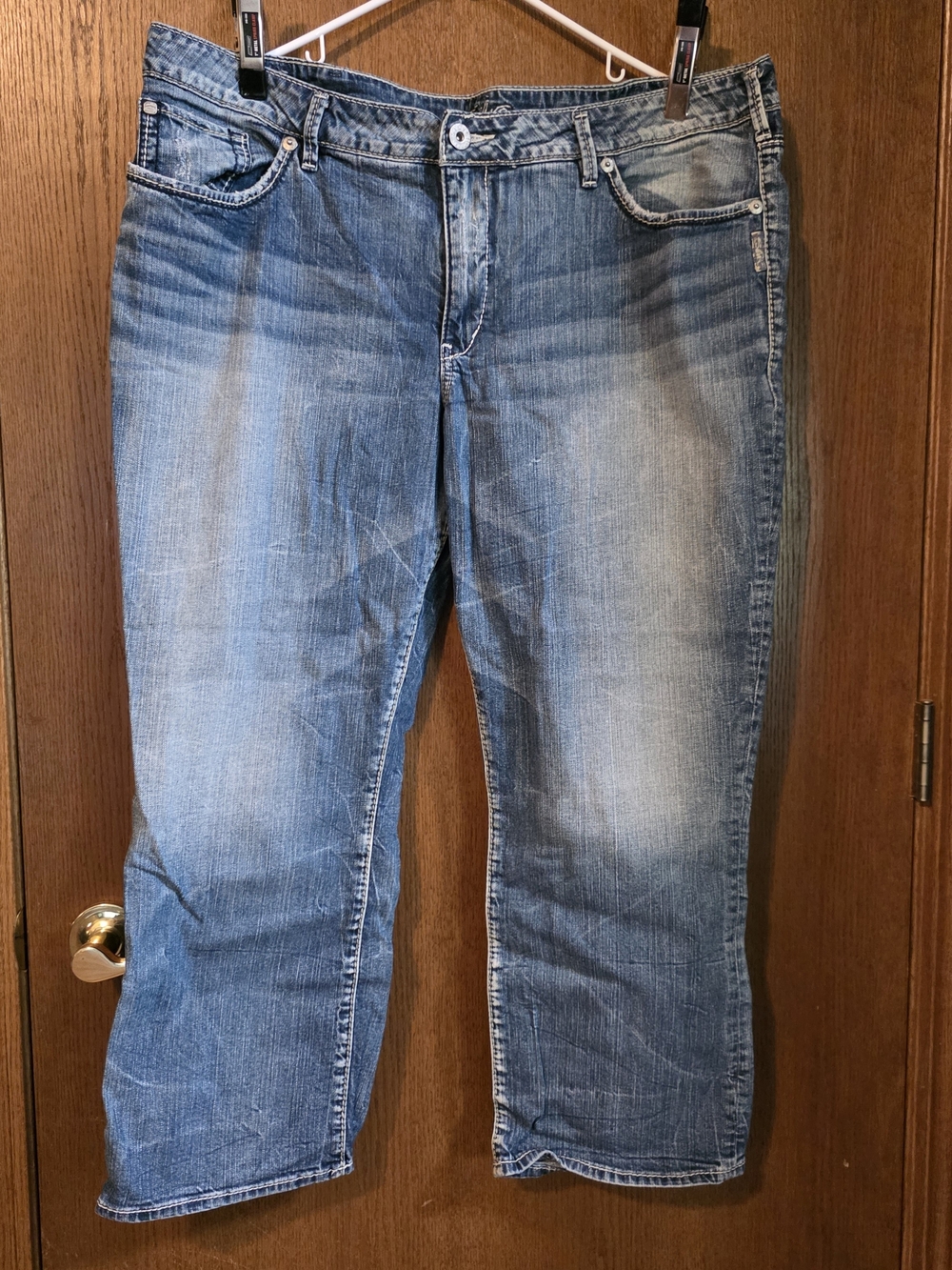 Silver Jeans Women's Light Blue Straight Leg Jeans
